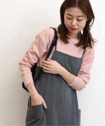 JOURNAL STANDARD relume(ジャーナルスタンダード　レリューム)/《追加7》TCワッフルロングスリーブTシャツ/ピンク