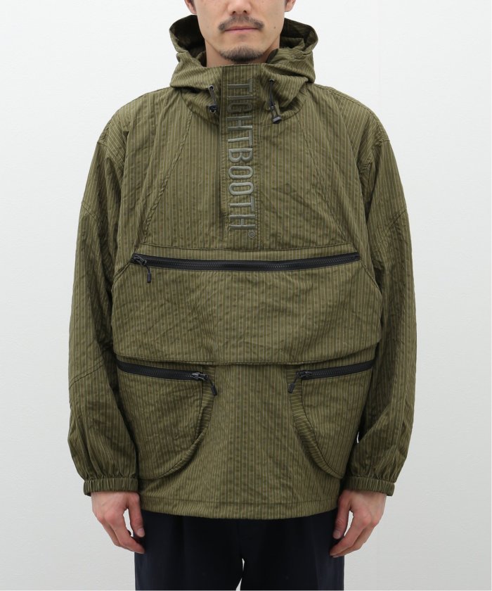 TBPR/タイトブースプロダクション SEERSUCKER ANORAK 超 安い