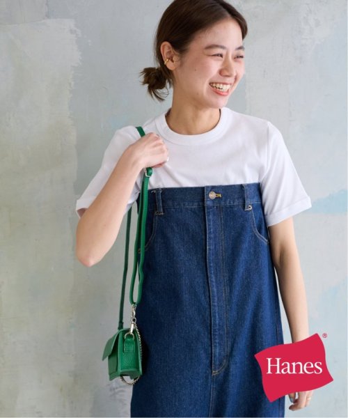 JOURNAL STANDARD relume(ジャーナルスタンダード　レリューム)/【Hanes / ヘインズ】BEEFY リブクルーネックTシャツ/ホワイト