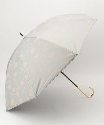 anySiS(エニィ　スィス)/【WEB限定】遮光フラワーシャドウ 長傘/ブルーグレー