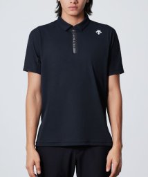 DESCENTE GOLF/【直営店限定】【ザンダー・シャウフェレ着用】ハーフジップ鹿の子半袖シャツ/505861922