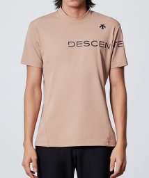 DESCENTE GOLF/モックネックベアスムース半袖シャツ/505861936