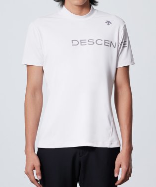 DESCENTE GOLF/モックネックベアスムース半袖シャツ/505861936