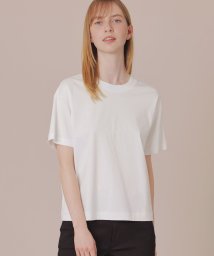 MACKINTOSH LONDON(MACKINTOSH LONDON（レディース）)/【エクラ掲載】ファインステッチ半袖Ｔシャツ/ホワイト