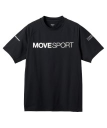 MOVESPORT(ムーブスポーツ)/S.F.TECH COOL ショートスリーブシャツ/ブラック