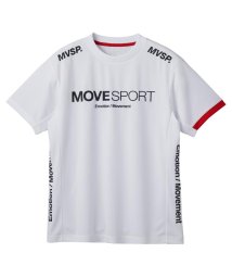 MOVESPORT(ムーブスポーツ)/ドライメッシュ ショートスリーブシャツ/ホワイト