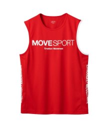 MOVESPORT(ムーブスポーツ)/ドライメッシュ スリーブレスシャツ/レッド