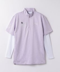 FILAGOLF(フィラゴルフ（メンズ）)/FILA GOLF　半袖シャツ＋インナーシャツ/パープル