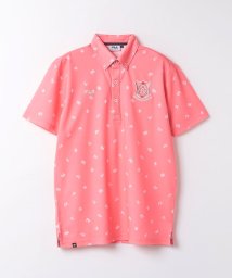 FILAGOLF(フィラゴルフ（メンズ）)/FILA GOLF　飛び柄半袖シャツ/ピンク