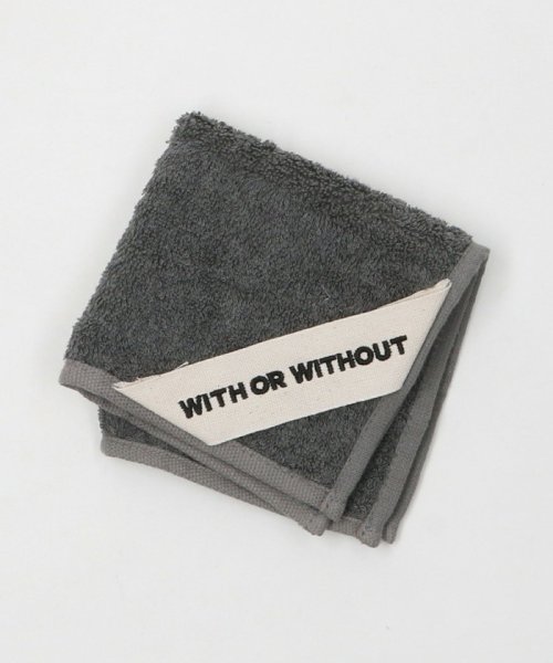 BEAUTY&YOUTH UNITED ARROWS(ビューティーアンドユース　ユナイテッドアローズ)/＜WITH OR WITHOUT＞ ハンド タオル 1/DKGRAY