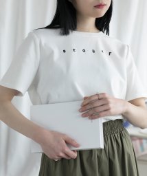 aimoha/ロゴ刺繍Tシャツ/505995144