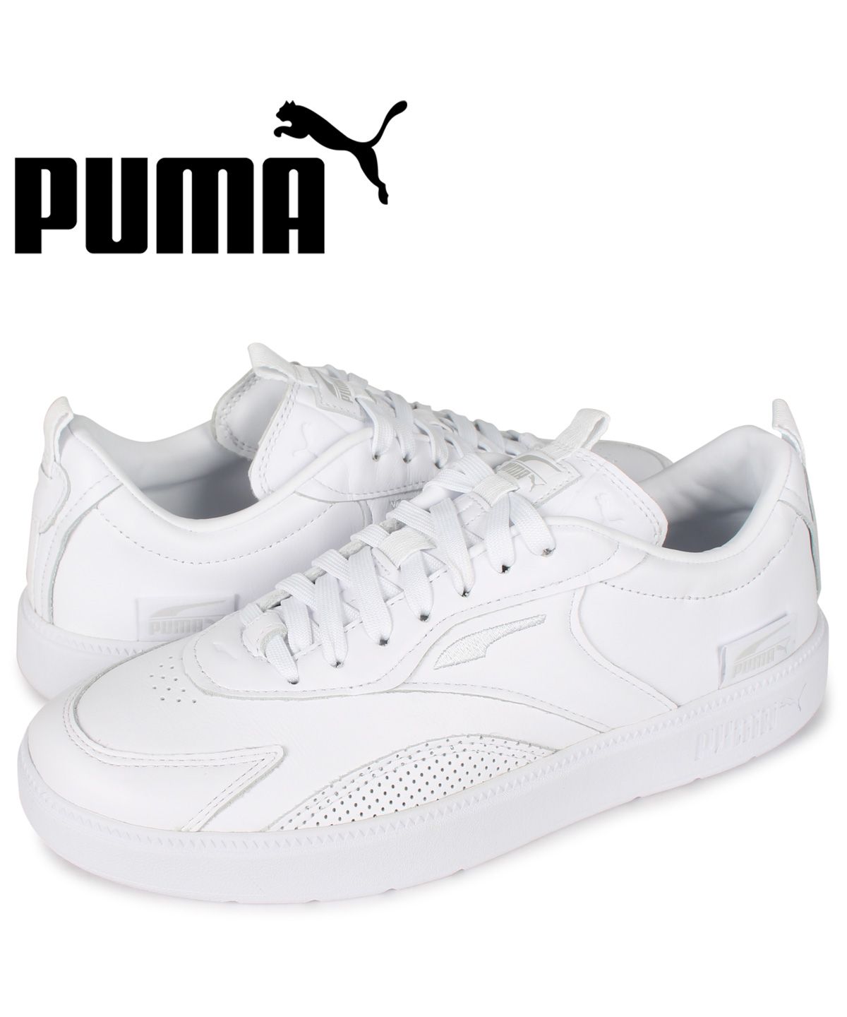 PUMA プーマ オスロ プロ クリーン レザー スニーカー メンズ OSLO PRO CLEAN LEATHER ホワイト 白 374162