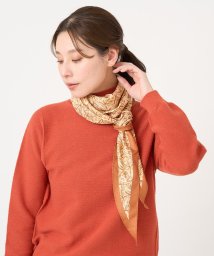 GIANNI LO GIUDICE(ジャンニ・ロ・ジュディチェ)/更紗スカーフ/オレンジ