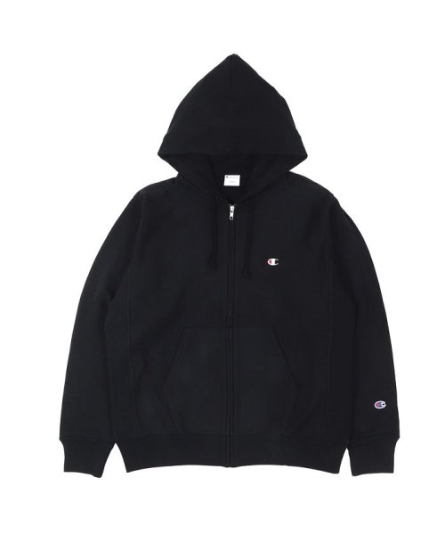 CHAMPION(チャンピオン)/チャンピオン Champion リバースウィーブ パーカー ジップアップ スウェット シャツ メンズ レディース 裏起毛 REVERSE WEAVE ZIP H/ブラック