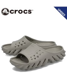 crocs/クロックス crocs サンダル スライドサンダル エコー メンズ レディース ECHO SLIDE グレー 208170/505997553