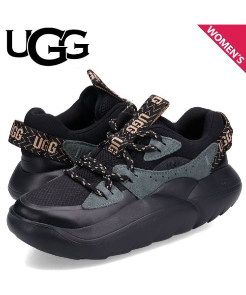 UGG(UGG)/UGG アグ スニーカー LA アルト レース アウトドア レディース 厚底 W LA ALTO LACE OUTDOOR ブラック 黒 1152734/その他