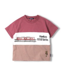 moujonjon/【子供服】 moujonjon (ムージョンジョン) 日本製 阪急電車3段切替半袖Tシャツ 90cm～130cm F32803/505997949