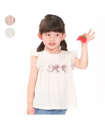 HUNGRY HEART/【子供服】 t/mini (ターカーミニ) お花付き袖フリルシャーリングTシャツ 80cm～130cm K42800/505997957