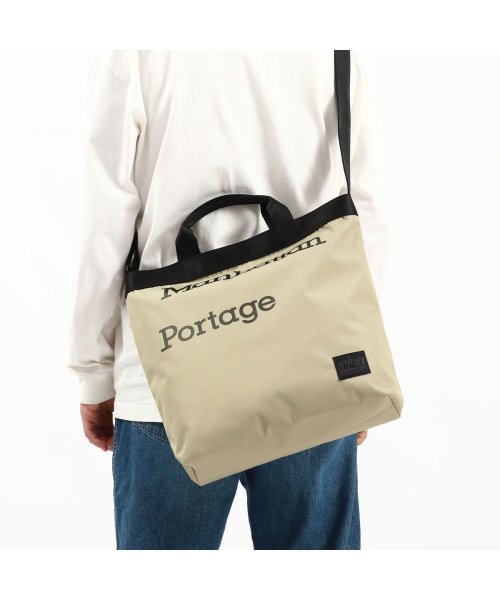 Manhattan Portage BLACK LABEL(マンハッタンポーテージ ブラックレーベル)/日本正規品 Manhattan Portage BLACK LABEL BLACK STANDARD SERIES ショルダー MP1496GJR－305PBL/ベージュ