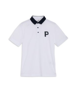 PUMA/メンズ ゴルフ ストレッチ カノコ Pロゴ クレリック 半袖 ポロシャツ/505998551