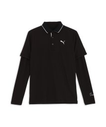 PUMA(プーマ)/メンズ ゴルフ ストレッチ スムース カノコ セット ポロシャツ/PUMABLACK