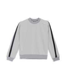 PUMA(PUMA)/ウィメンズ ゴルフ PF ストレッチ ダブルニット プルオーバー スウェット/ASHGRAYHEATHER