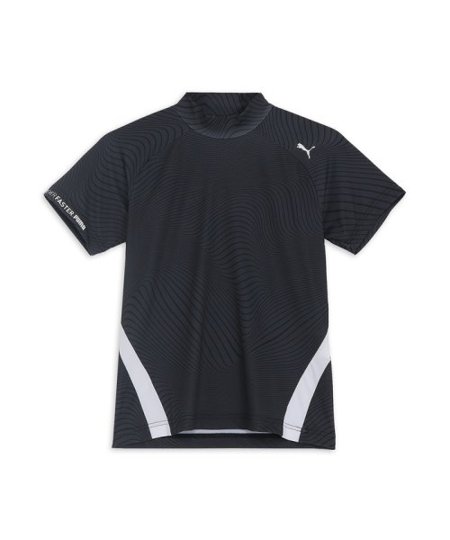 PUMA(プーマ)/ウィメンズ ゴルフ PF ストレッチ テックカット 半袖 Tシャツ/PUMABLACK