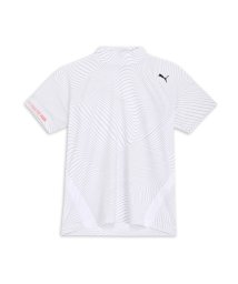 PUMA(プーマ)/ウィメンズ ゴルフ PF ストレッチ テックカット 半袖 Tシャツ/WHITEGLOW