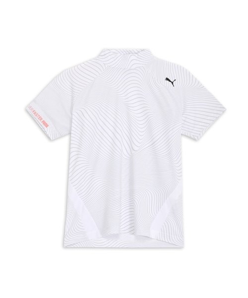 PUMA(プーマ)/ウィメンズ ゴルフ PF ストレッチ テックカット 半袖 Tシャツ/WHITEGLOW