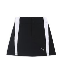 PUMA(プーマ)/ウィメンズ ゴルフ PF ダブルニット サイドライン スカート/PUMABLACK