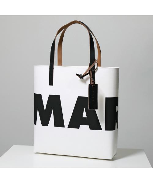 セール】MARNI トートバッグ SHMPQ10A11 P4908 セルロース ロゴ 