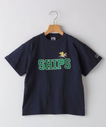 SHIPS KIDS(シップスキッズ)/【SHIPS KIDS別注】RUSSELL ATHLETIC:140～160cm / TEE/ネイビー