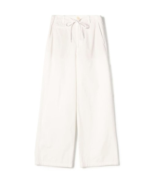 セール】コットンサージ ドローストリングワイドパンツ(505999162  