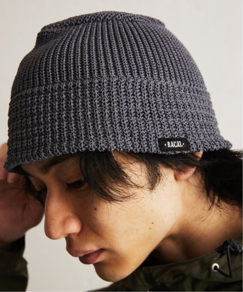 417 EDIFICE(フォーワンセブン　エディフィス)/【RACAL / ラカル】417別注 Japanese Paper Knit Bucket Hat/グレー