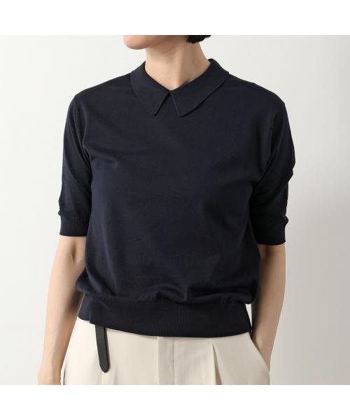 JOHN SMEDLEY ポロシャツ ADALINE ボタンレス ニット・セーター PE1816867980(14042円)