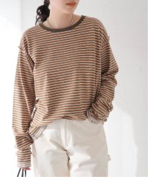 JOURNAL STANDARD relume(ジャーナルスタンダード　レリューム)/【PROVOKE/プロヴォーク】maulti border L/S Tee：カットソー/オレンジ