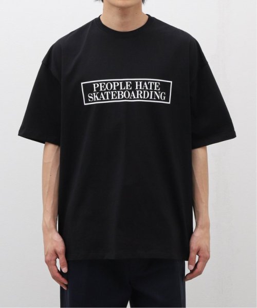 JOURNAL STANDARD(ジャーナルスタンダード)/TBPR / タイトブースプロダクション PEOPLE HATE SKATE Tシャツ/ブラック