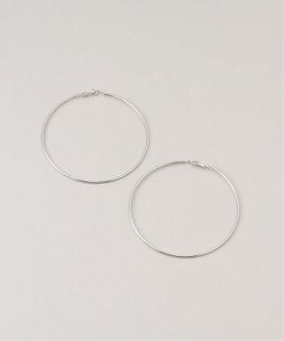 JOURNAL STANDARD relume/【Kenneth Jay Lane/ケネス ジェイ レーン】large silver hoop post：ピアス/505999539