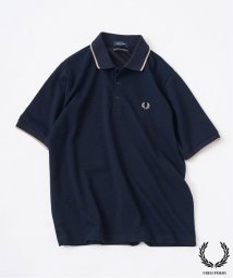 417 EDIFICE(フォーワンセブン　エディフィス)/《予約》FRED PERRY  417別注 SOLOTEX ポロシャツ/ネイビー