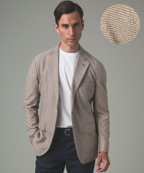 ウォッシャブル】ノルマンディーリネン カーディガンジャケット(506000330)｜HANKYU MEN'S / 阪急メンズ リネンライク メッシュ カーディガンジャケット-ウォッシャブル-<A DAY IN THE LIFE>