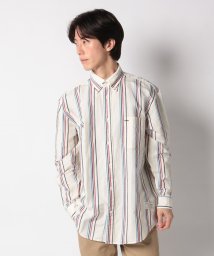 TOMMY HILFIGER/ペーパータッチリネントラックストライプシャツ/505993127