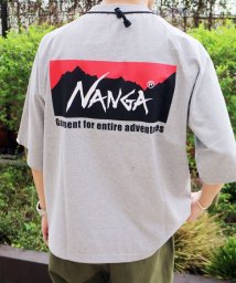 Grand PARK(グランドパーク)/NANGA × Grand PARK/ナンガ×グランドパーク別注ラグランTシャツ/29グレー