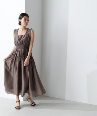 NATURAL BEAUTY BASIC/スカラップショルダーサマーワンピース/506000975