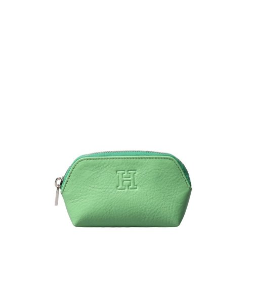 【アクセサリー】ポーチ レザー コンパクト 本革 