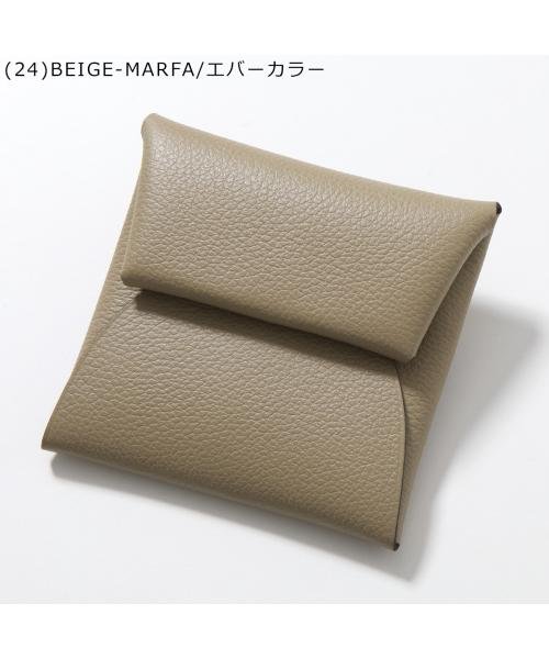 HERMES(エルメス)/HERMES コインケース BASTIA バスティア レザー /ベージュ