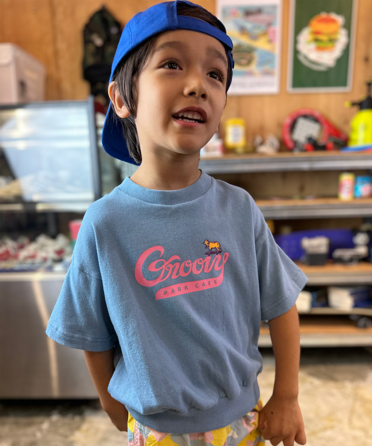 GROOVYCOLORS グルーヴィーカラーズ GROOVY COLORS GROOVY PARK CAF ライトブルー BM GROOVYCOLORS グルーヴィーカラーズ GROOVY COLORS GROOVY PARK CAF ライトブルー BM
