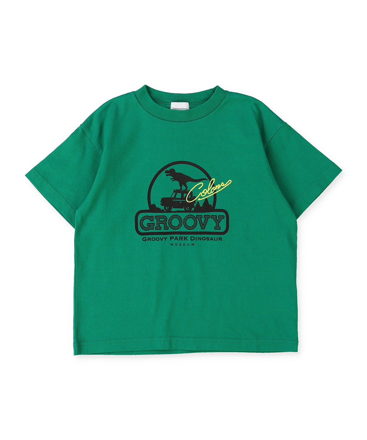 GROOVYCOLORS グルーヴィーカラーズ GROOVY COLORS DINOSAUR Tシャツ グリーン BM GROOVYCOLORS グルーヴィーカラーズ GROOVY COLORS DINOSAUR Tシャツ グリーン BM