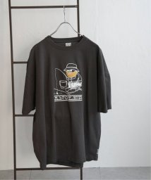 VENCE　EXCHANGE/ヒゲ発泡キャラプリントTシャツ/505840137