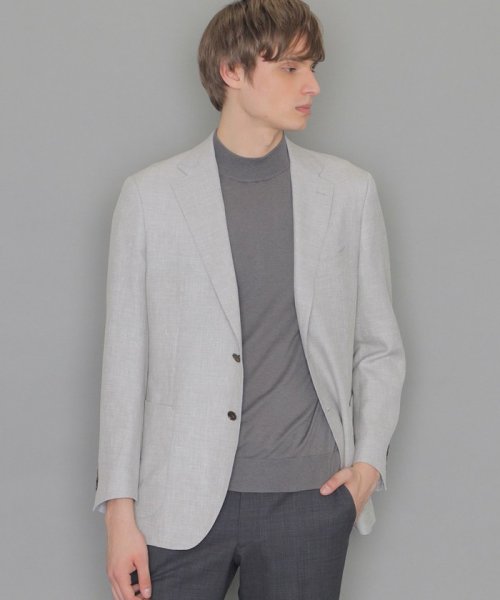 【NEW BRIDGE】 【Loro Piana/ロロ・ピアーナ】SUMMERTIME ドビー無地ジャケット NEW BRIDGE ピアーナ