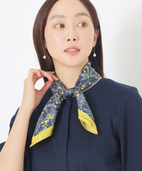 【HIBIYA KADAN】シルクスカーフ 